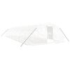 vidaXL gr&oacute;&eth;urh&uacute;s me&eth; st&aacute;lgrind Hv&iacute;tt 70 m&sup2; 14x5x2,3 m