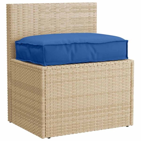 vidaXL P&uacute;&eth;i K&oacute;ngabl&aacute;r 60 x 40 x 8 cm Oxford efni