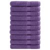 vidaXL G&aelig;&eth;ahandkl&aelig;&eth;i SOLUND 10 stk Fj&oacute;lubl&aacute;ar 100x200 cm 600g/fm
