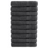 vidaXL G&aelig;&eth;as&aacute;nuhandkl&aelig;&eth;i SOLUND 10 stk Reykgr&aacute; 80x200cm 600g/fm