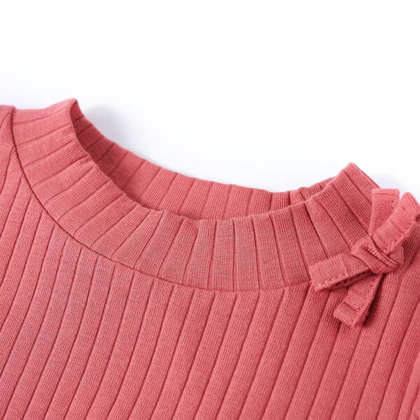 Barnabolur með Síðum Ermum Gamaldags Bleikur 116