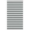 vidaXL Zebra Gard&iacute;na D&ouml;kkgr&aacute;tt 135x200cm Efni Breidd 130,9cm P&oacute;l&yacute;ester
