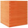 vidaXL Gr&oacute;&eth;urker &iacute; Gar&eth;inn Vaxbr&uacute;nn 60x60x68,5 cm Gegnheil Fura