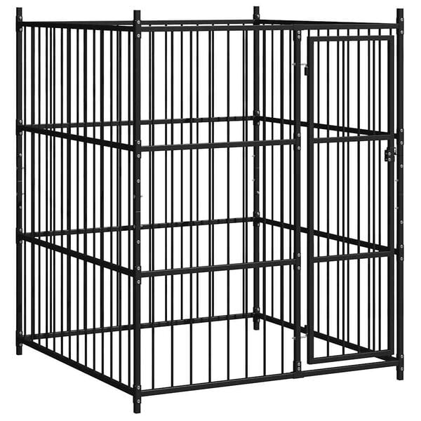 vidaXL Utandyra Hundabyrgi 150 x 150 x 185 cm