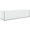vidaXL Akvar&iacute;um me&eth; geymslu Gegns&aelig;tt 80 x 20 x 20 cm glass