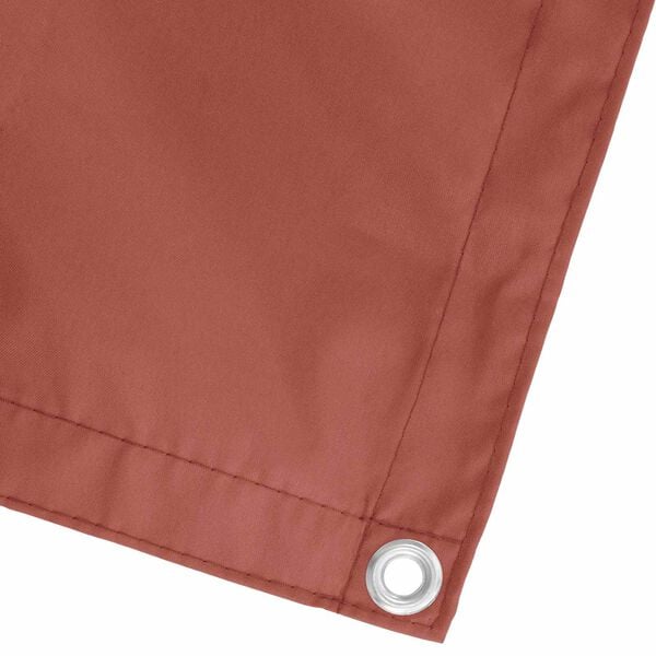 vidaXL Bakar&iacute; Skj&aacute;r terracotta 100 x 600 cm Oxford efni