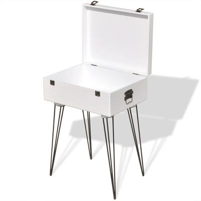 243167 vidaXL Side Cabinet 40x30x57 cm White