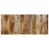 vidaXL H&ouml;fu&eth;gafl 120 cm Solid Groft Wood Mango