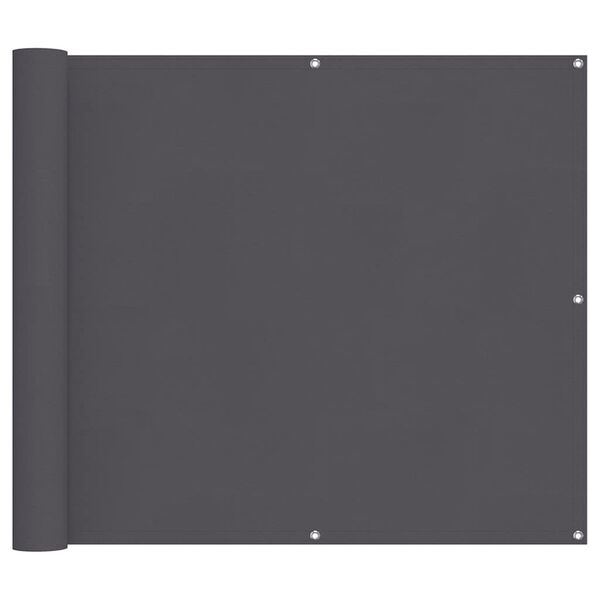 vidaXL Svalaskilr&uacute;m Reykgr&aacute;r 90x1000 cm 100% P&oacute;l&yacute;ester Oxford