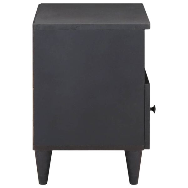 vidaXL Geymsk&aacute;pur me&eth; sk&uacute;ffu Marglitur 70 x 33,5 x 46 cm Hart mang&oacute;tr&eacute;