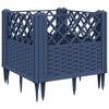 vidaXL Gr&oacute;&eth;urkassi me&eth; Pinnum Bl&aacute;gr&aacute;r 43,5x43,5x43,5 cm PP