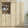 vidaXL H&aacute;r Sk&aacute;pur Sonoma Eik 40x42,5x185 cm Samsettur Vi&eth;ur
