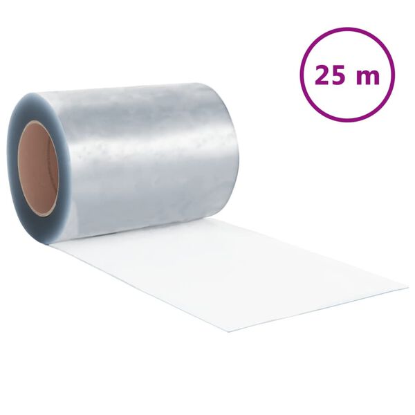 vidaXL Plaststrimlar &aacute; R&uacute;llu PVC 2,6mm x 300mm 25 m