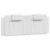 vidaXL H&ouml;f&eth;agaflsp&uacute;&eth;i Viana Hv&iacute;tur 120 cm Gervile&eth;ur