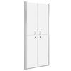 vidaXL Sturtuhur&eth; me&eth; M&ouml;ttu &Ouml;ryggisgleri 76x190 cm