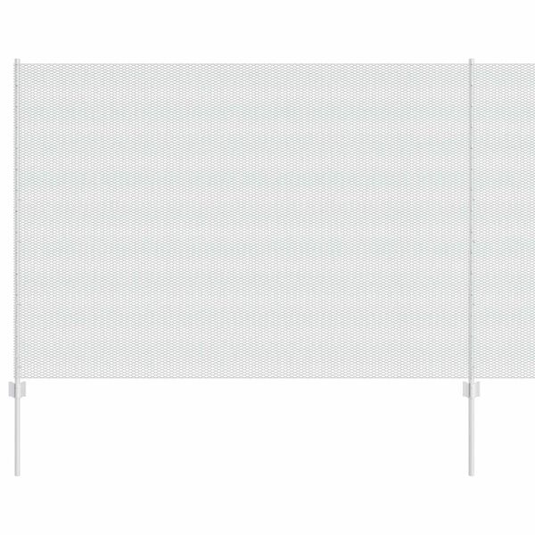 vidaXL Gir&eth;ing me&eth; p&oacute;st Silfur 1,6 x 25 m St&aacute;l