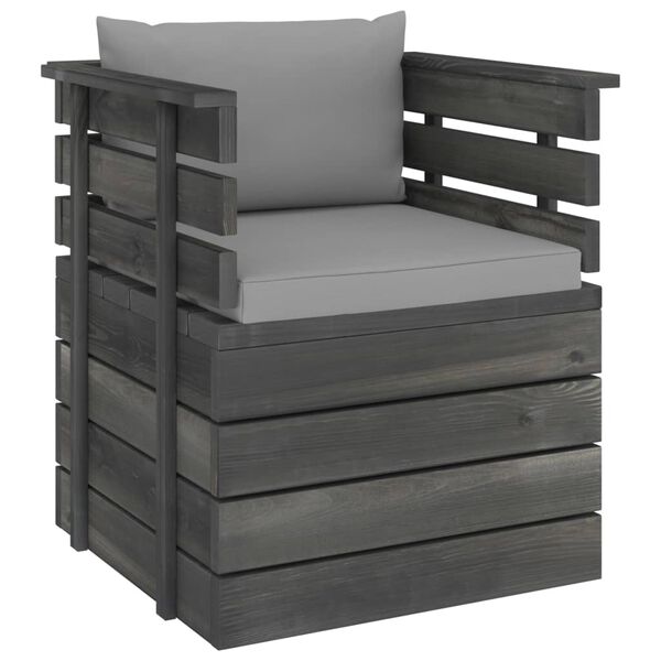 vidaXL &Uacute;tih&aelig;gindast&oacute;ll me&eth; P&uacute;&eth;um Gegnheil Fura