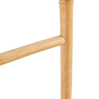 vidaXL Handklæðastigi með 5 Rimlum Bambus 150 cm