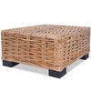 244627 vidaXL s&oacute;fabor&eth; N&aacute;tt&uacute;rulegt Rattan 45x45x30 cm