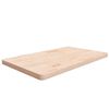 vidaXL Ba&eth;herbergisbor&eth;plata 100x60x4 cm &Oacute;me&eth;h&ouml;ndla&eth;ur Gegnheill Vi&eth;ur