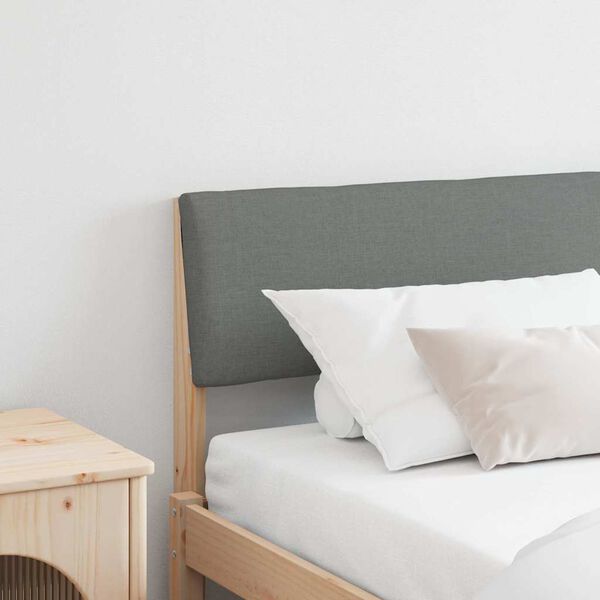 vidaXL B&oacute;lstru&eth; r&uacute;mgafl D&ouml;kk gr&aacute; 180 cm Solid furuhikk