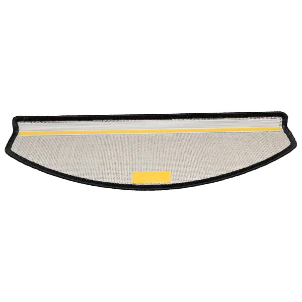 vidaXL Stigamottur 20 stk 65x24x4 cm antras&iacute;t h&aacute;lfhringlaga st&oacute;rar