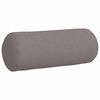 vidaXL Bolster P&uacute;&eth;ar 2 pcs M&oacute;gr&aacute;r &Oslash; 15 x 40 cm d&uacute;kur