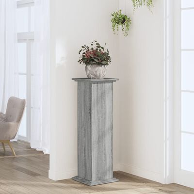 vidaXL Plöntustandur Gráir Sonoma Eik 40x32x22,5 cm Samsettur viður