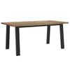 vidaXL Bor&eth;stofubor&eth; Gegnheill Akas&iacute;uvi&eth;ur 170x90 cm