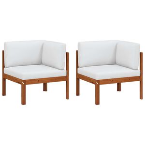 vidaXL gar&eth;horns&oacute;far 2 stk me&eth; p&uacute;&eth;um &uacute;r akas&iacute;uvi&eth;i og reipi