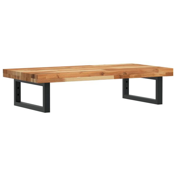 vidaXL Veggfest Handlaugarhilla St&aacute;l og Gegnheil Akas&iacute;a