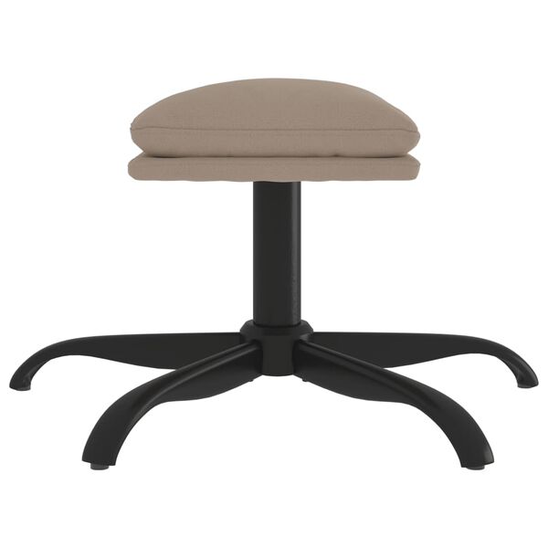 vidaXL F&oacute;taskemill Lj&oacute;sgr&aacute;r 60x60x36 cm M&iacute;kr&oacute;f&iacute;ber