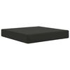 vidaXL Utandyriss&oacute;fap&uacute;&eth;i Svart 60 x 60 x 8 cm P&oacute;l&yacute;ester