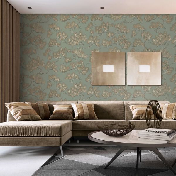 DUTCH WALLCOVERINGS Veggf&oacute;&eth;ur Furutr&eacute; Gr&aelig;nt