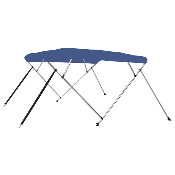 vidaXL 4 Boga Bimini Skyggni Bl&aacute;tt 243x196x137 cm