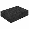 vidaXL G&uacute;mm&iacute;grj&oacute;t palla pad Svart 6 x 9 x 2 cm G&uacute;mm&iacute;