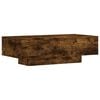 vidaXL S&oacute;fabor&eth; Reykt&oacute;na Eikarlitur 100x49,5x31 cm Samsettur Vi&eth;ur