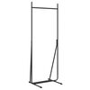 vidaXL Fatahilla Svartur 62 x 48 x 158 cm St&aacute;l