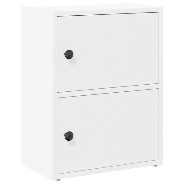 vidaXL B&oacute;kask&aacute;pur Hv&iacute;tur 40x24x52 cm Hanna&eth;ur vi&eth;ur