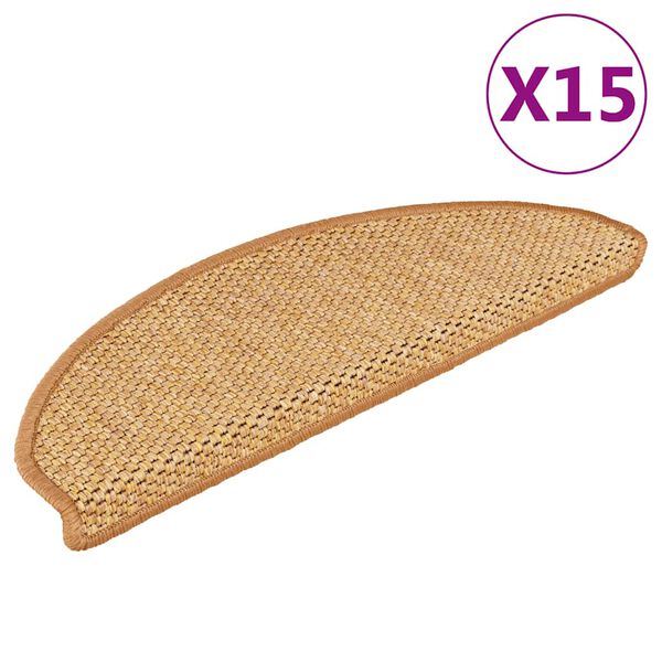 vidaXL &THORN;repamottur Sj&aacute;lfl&iacute;mandi S&iacute;sal&uacute;tlit 15 stk. 65x21x4 cm S&iacute;sal