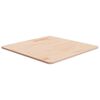 vidaXL Bor&eth;plata 60x60x1,5 cm &Oacute;me&eth;h&ouml;ndlu&eth; Gegnheil Eik