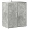 vidaXL Sk&oacute;sk&aacute;pur Steypugr&aacute;r 60x35x70 cm Samsettur Vi&eth;ur