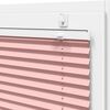 vidaXL Pleated Blind Bleikt 95x150 cm Efni Breidd 94,4 cm Polyester