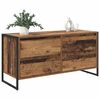 vidaXL Sj&oacute;nvarpssk&aacute;pur Gamall vi&eth;ur 100 x 36 x 49.5 cm Samsettur vi&eth;ur