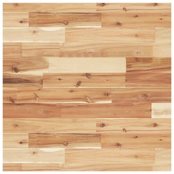 vidaXL Bor&eth;plata Ferningur 60x60x2 cm Gegnheil Akas&iacute;a