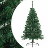 vidaXL H&aacute;lft Gervij&oacute;latr&eacute; me&eth; Standi Gr&aelig;nt 150 cm PVC