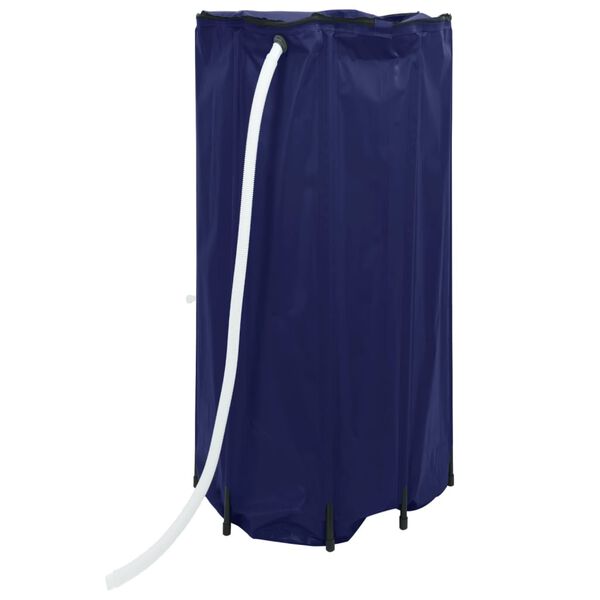 vidaXL Vatnstankur með Krana Samanbrjótanlegur 250 lítra PVC