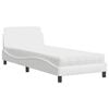 vidaXL R&uacute;m me&eth; D&yacute;nu Dover Hv&iacute;t 80x200 cm Gervile&eth;ur