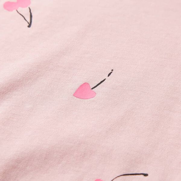 Krakkastuttermabolur Lj&oacute;sbleikur 116