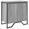 vidaXL Vaskask&aacute;pur Gr&aacute;r Sonoma Eikarlitur 60x35x60 cm Samsettur Vi&eth;ur